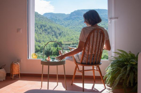 L'Almàssera - Chimenea y montaña para grupos en Aielo de Rugat